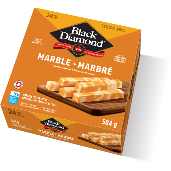 Black Diamond Marble Cheese Sticks 504 g, $2.88/100g