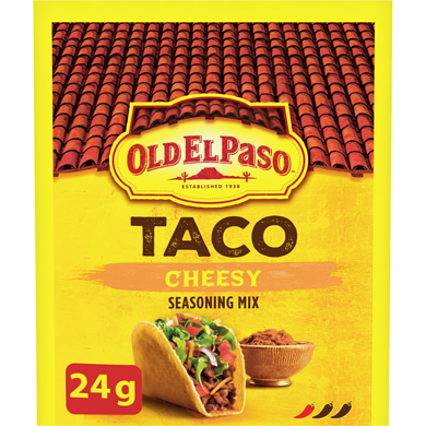 Old El Paso Taco Chessy Seasoning Mix 24 g, $9.12/100g