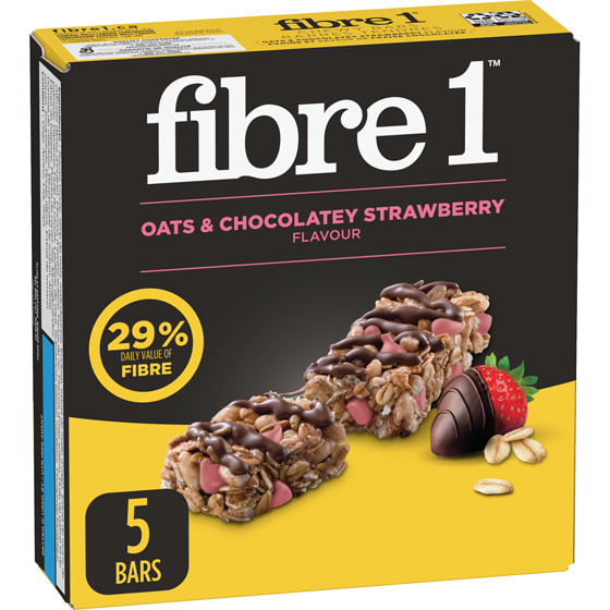Fibre 1 Oats & Chocolatey Strawberry 175 g, $2.28/100g