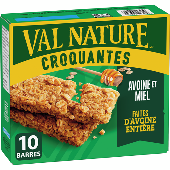 Nature Valley Croquantes Avoine et Miel , 10 barres 210 g, 1,90 $/100g