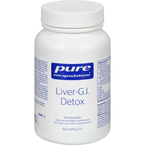 Pure Encapsulations Liver-G.I. Detox 60 ea, $0.80/1ea