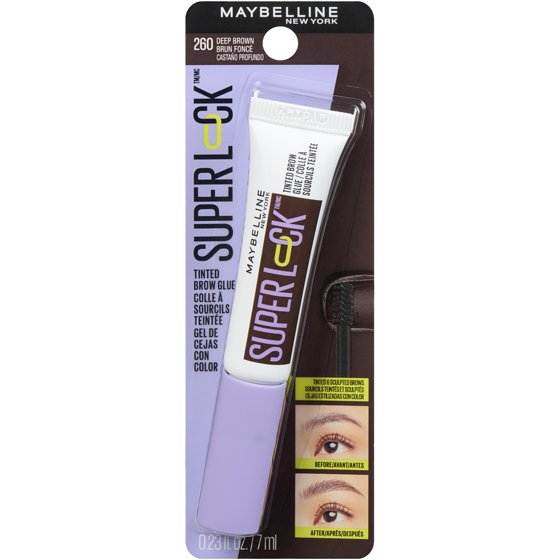 Maybelline Colle à sourcils teintée 260 brun foncé 7 ml, 185,57 $/100ml