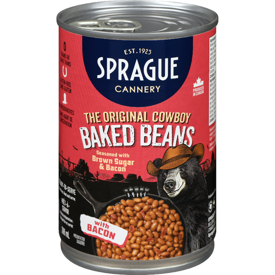 Sprague Baked Beans The Original Cowboy 398 ml, $0.70/100ml