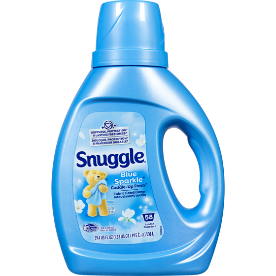 Snuggle Blue Sparkle Cuddle-Up Fresh Liquid Fabric Conditioner, 58 Wash Loads 1.16 l, $0.69/100ml