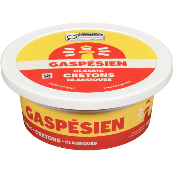 Gaspésien Cretons classiques 175 g, 3,42 $/100g