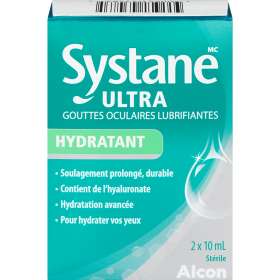 Systane Gouttes oculaires lubrifiantes hydratant 20 ml, 129,95 $/100ml