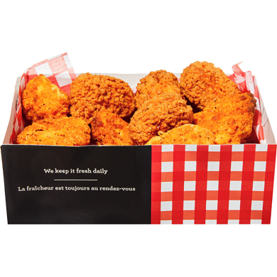 null Chicken Buffalo Flings, 18 Pieces (Available After 11am) 425 g, $3.76/100g