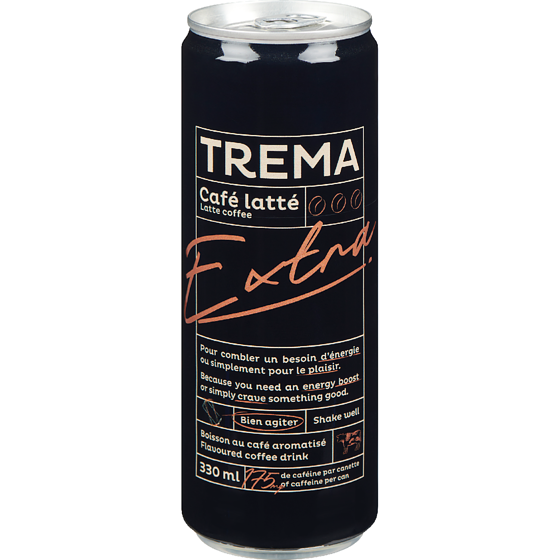 Trema Flavoured Coffee Drink Latte Coffee Extra 330 ml, $1.21/100ml