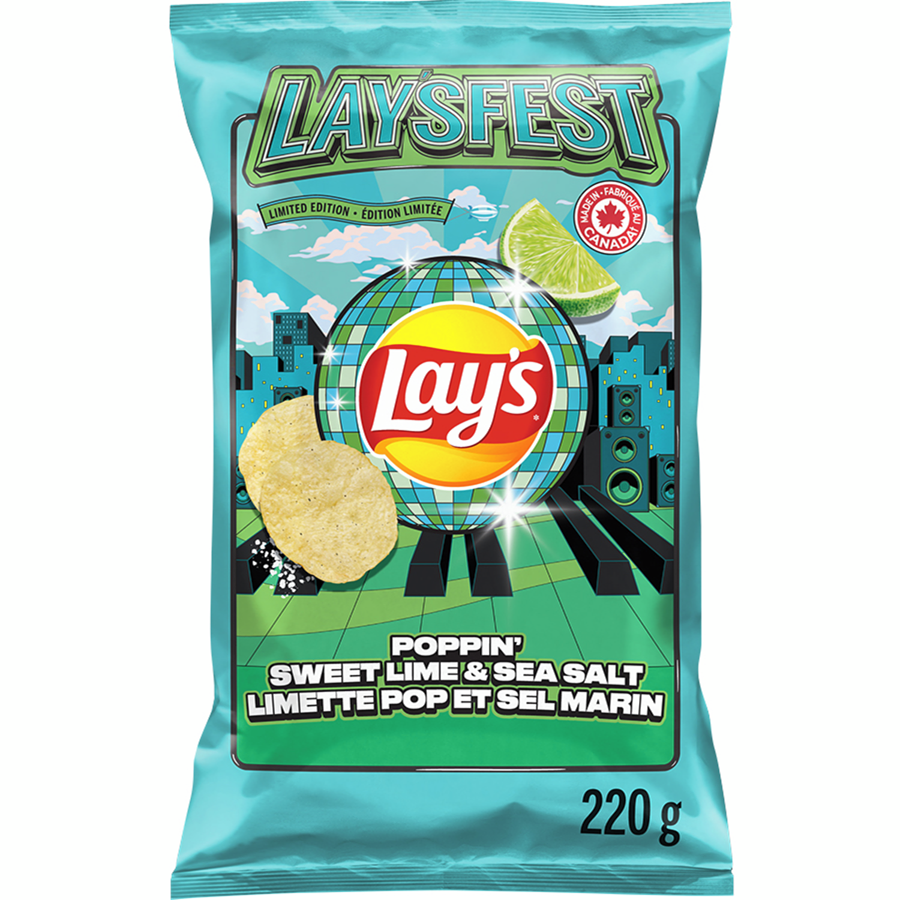 lime and sea salt lays