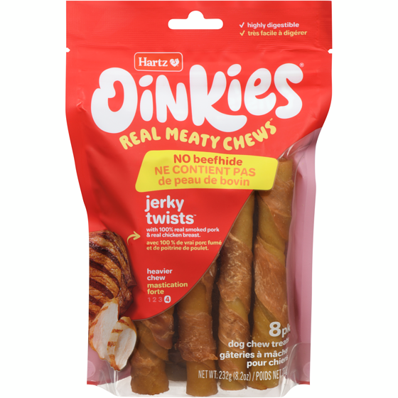 Hartz Gâteries à mâcher pour chiens mastication forte 232 g, 5,17 $/100g