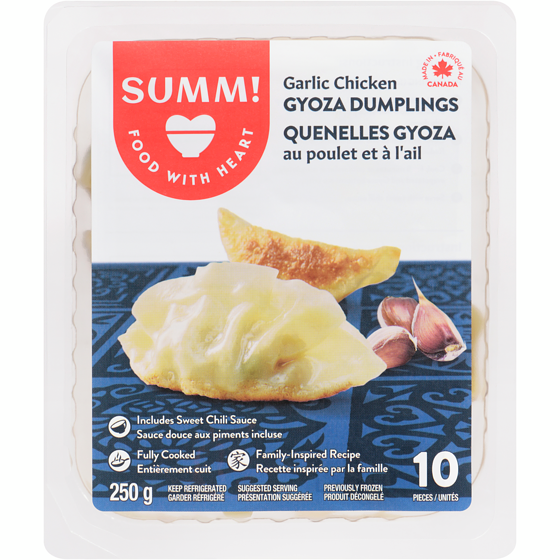 Sum-m Gyoza Dumpling, Garlic Chicken 250 g, $1.51/100g
