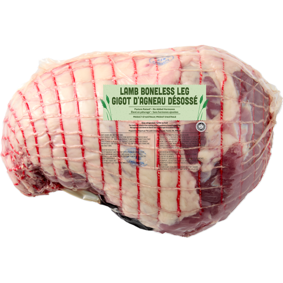 null Gigot d'agneau désossé 23,79 $/1kg 10,79 $/1lb