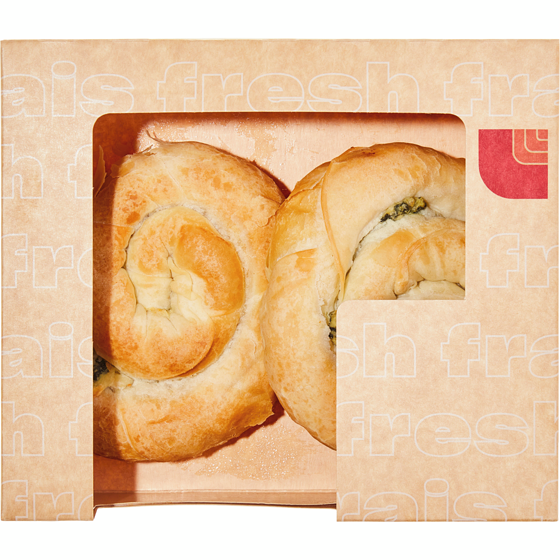 null Spanakopitas aux épinards 119 g, 3,36 $/100g