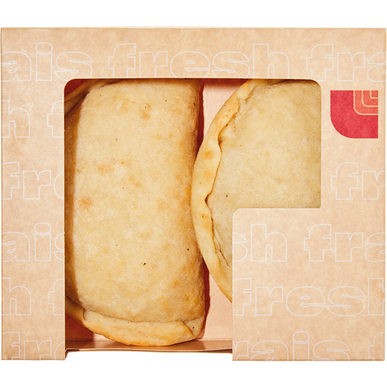 null Calzone végétarien 145 g, 2,76 $/100g