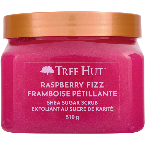 Tree Hut Exfoliant au sucre de karité framboise pétillante 510 g, 3,14 $/100g