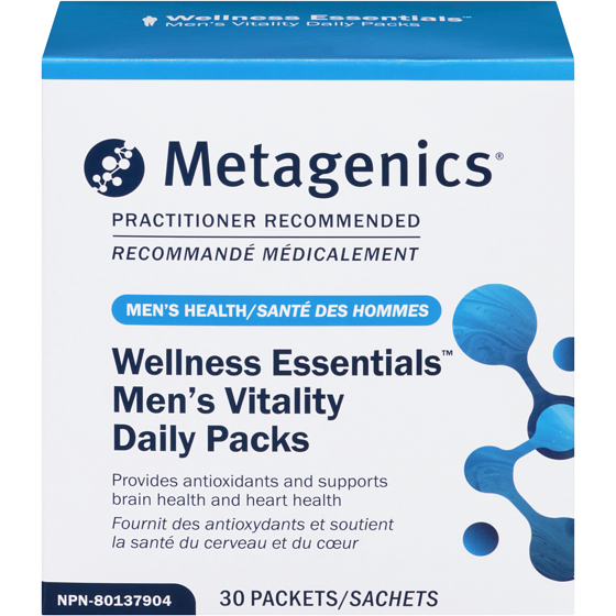 METAGENICS Men's Vitality Daily Packs Men's Health 30 ea, $3.33/1ea