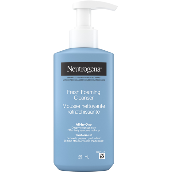 Neutrogena Fresh Foaming All-in-One Cleanser 251 ml, $6.77/100ml