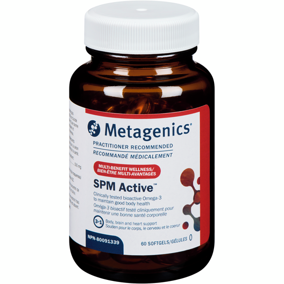 METAGENICS Spm Active 60 ea, $1.50/1ea