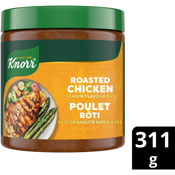 Knorr Premium Roasted Chicken Flavour Bouillon Base Paste 311 g, $2.89/100g