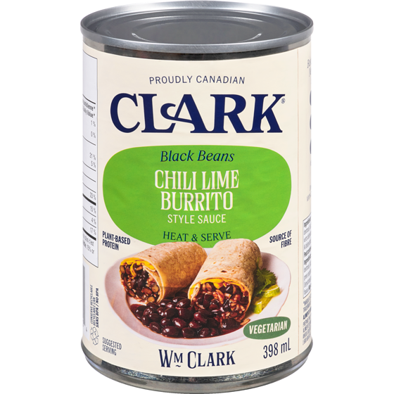 Clark Black Beans Chili Lime Burrito Style Sauce 398 ml, $0.75/100ml
