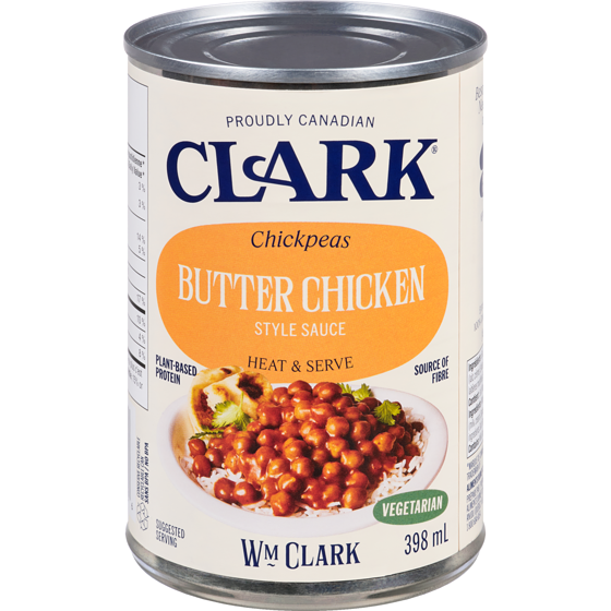 Clark Chickpeas Butter Chicken Style Sauce 398 ml, $0.75/100ml