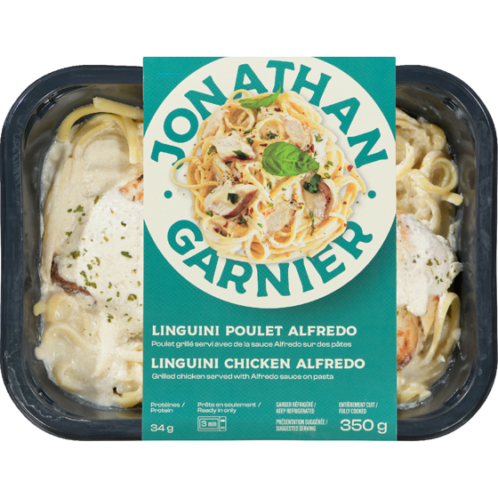 Jonathan Garnier Linguini Chicken Alfredo 350 g, $2.29/100g