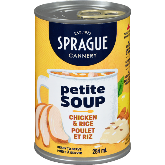 Sprague Petite Soup Chicken & Rice Smart Size 284 ml, $1.05/100ml