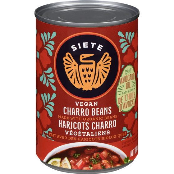 Siete Vegan Charro Beans 439 g, $1.14/100g