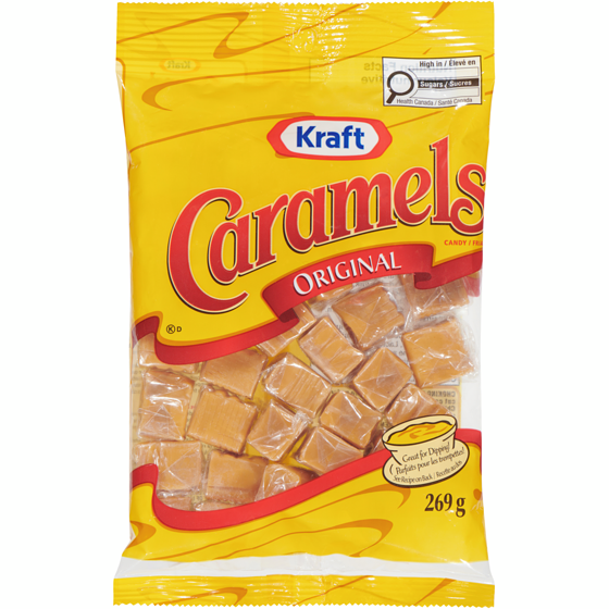 Kraft Candy Caramels Original 269 g, $2.04/100g