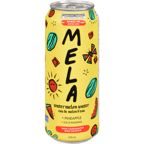 MELA Watermelon Water + Pineapple 500 ml, $0.66/100ml