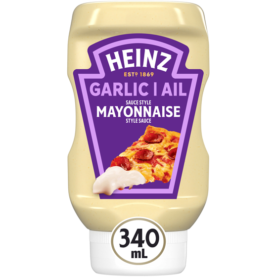 Heinz Garlic Mayonnaise Style Sauce 340 ml, $1.17/100ml