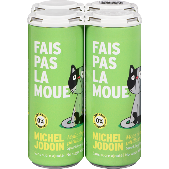 Michel Jodoin Sparkling Apple Must 4x355.0 ml, $0.70/100ml