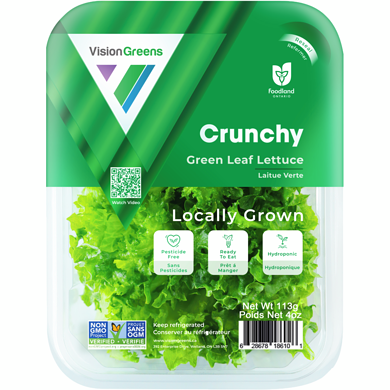 Vision Greens VisionGreens Crunchy Leaf Lettuce 113 g, $3.53/100g