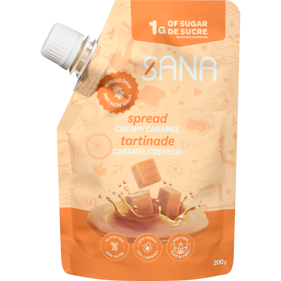 Sana Spread Creamy Caramel 200 g, $6.00/100g