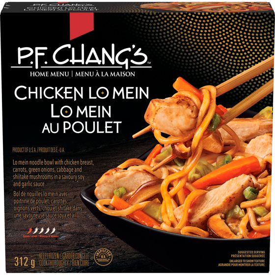 P.F. Chang's Home Menu, Chicken Lo Mein 312 g, $2.56/100g