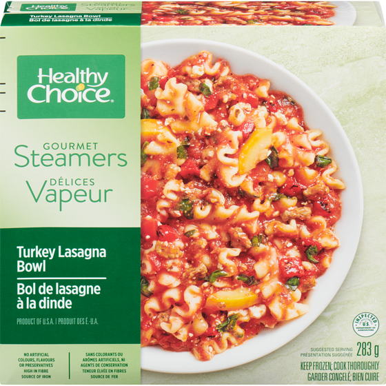 Healthy Choice Turkey Lasagna Bowl 283 g, $1.41/100g