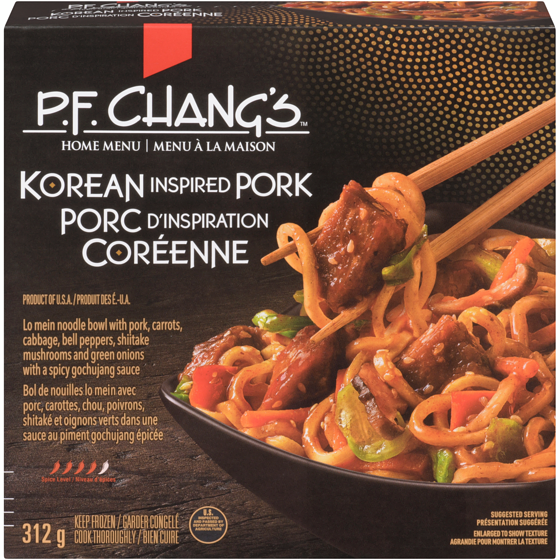 P.F. Chang's Home Menu, Korean Inspired Pork 312 g, $2.24/100g