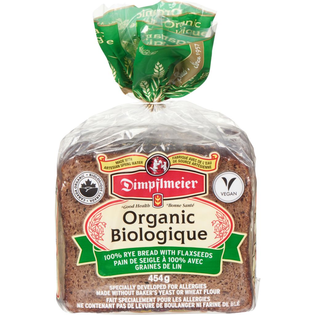 100 Rye Bread With Flaxseeds Valumart