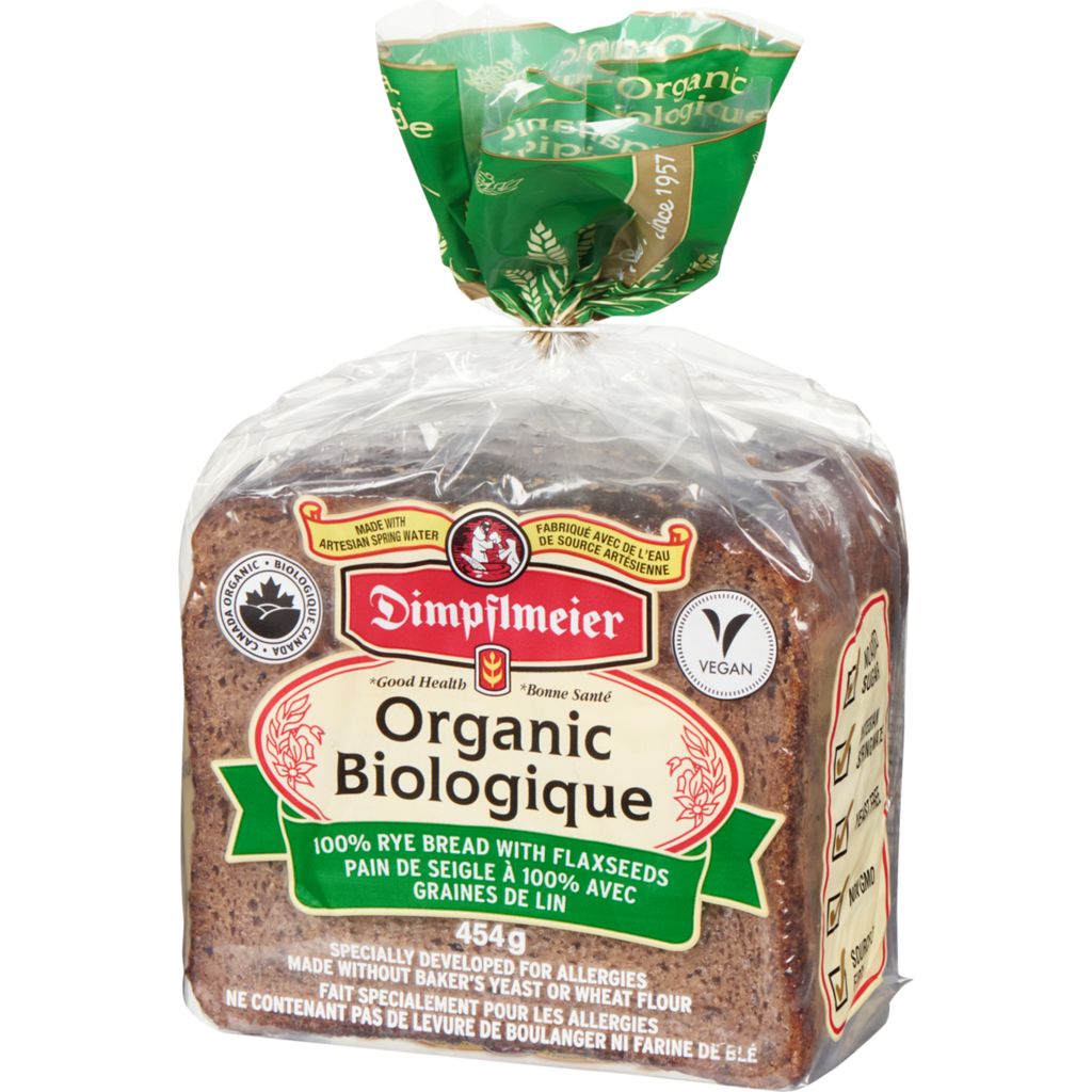 100 Rye Bread With Flaxseeds Valumart