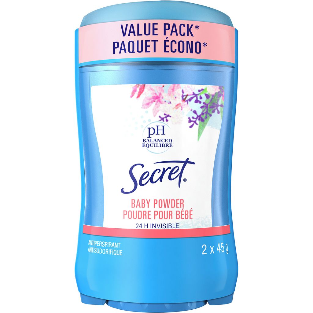 secret baby powder deodorant