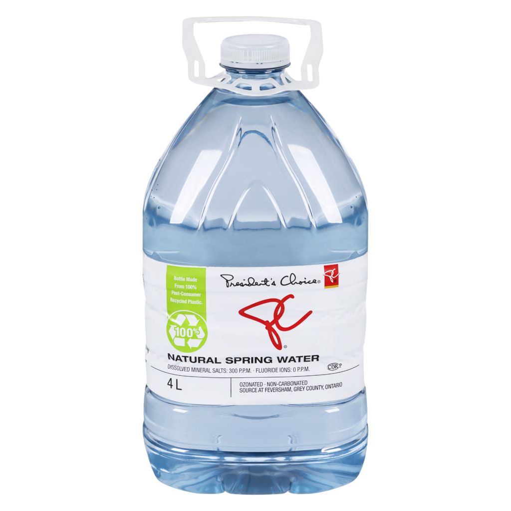 Natural Spring Water Loblaws