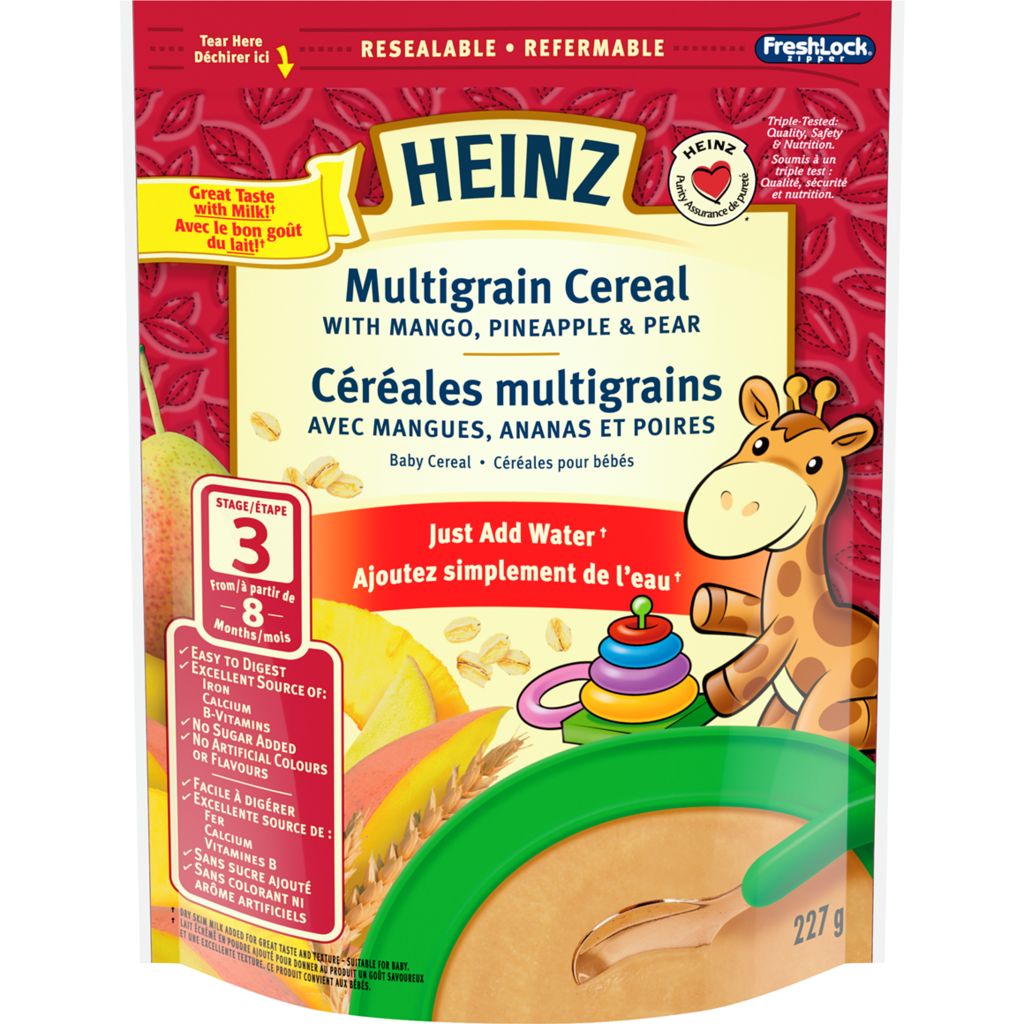 heinz rice cereal stage 1