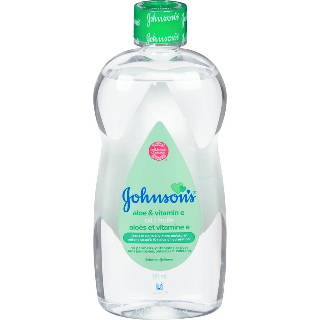 baby oil with aloe and vitamin e