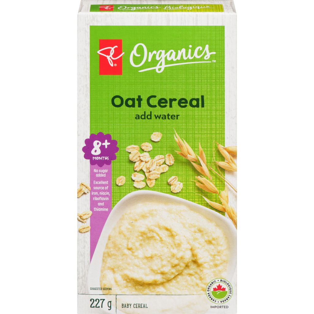 organic oatmeal cereal