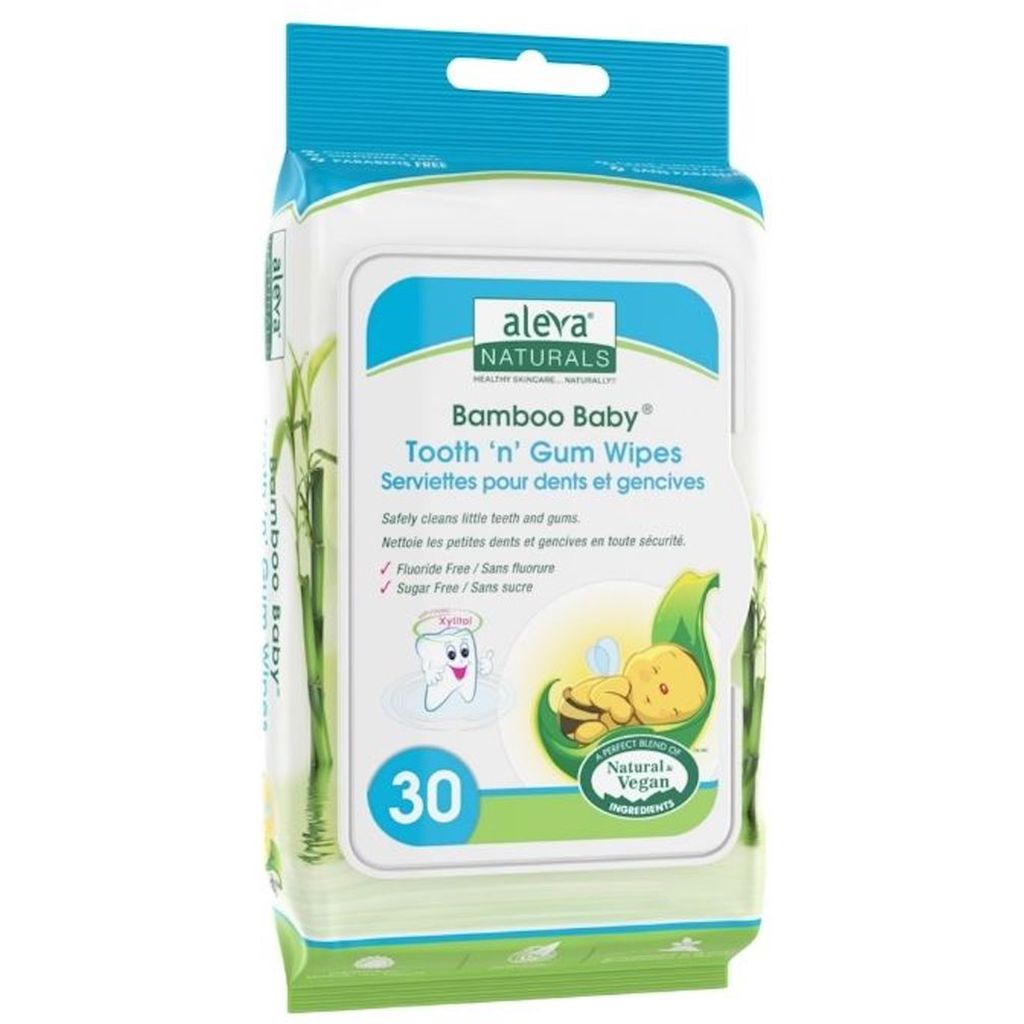 aleva tooth and gum wipes