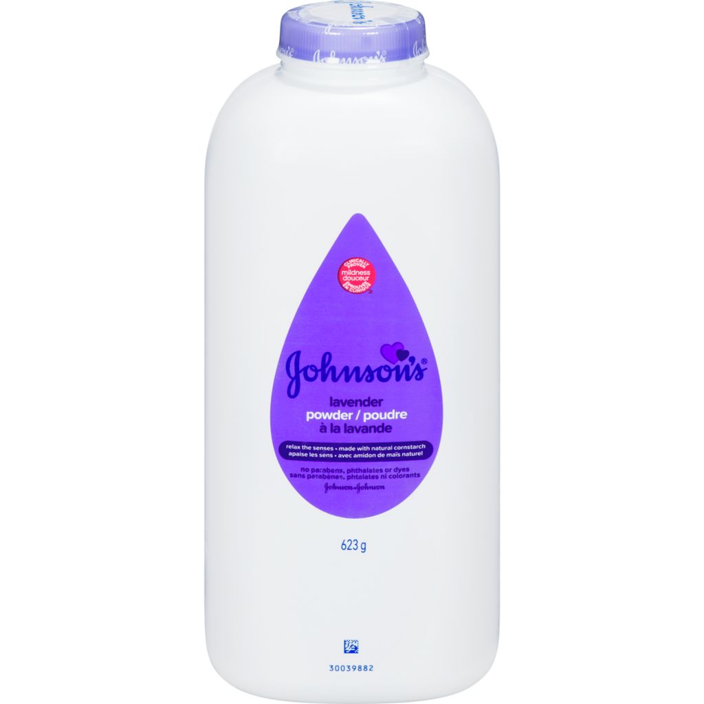 johnson's baby powder lavender