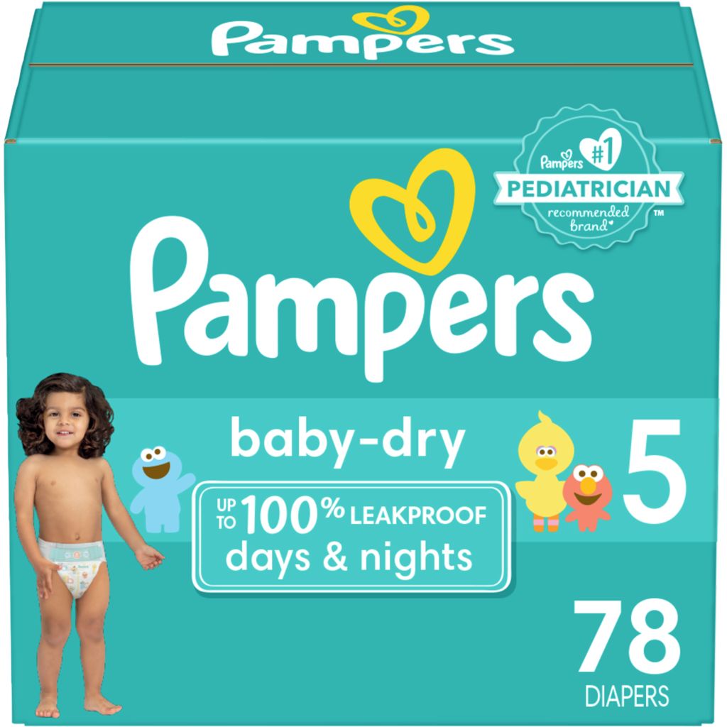 pampers size 5