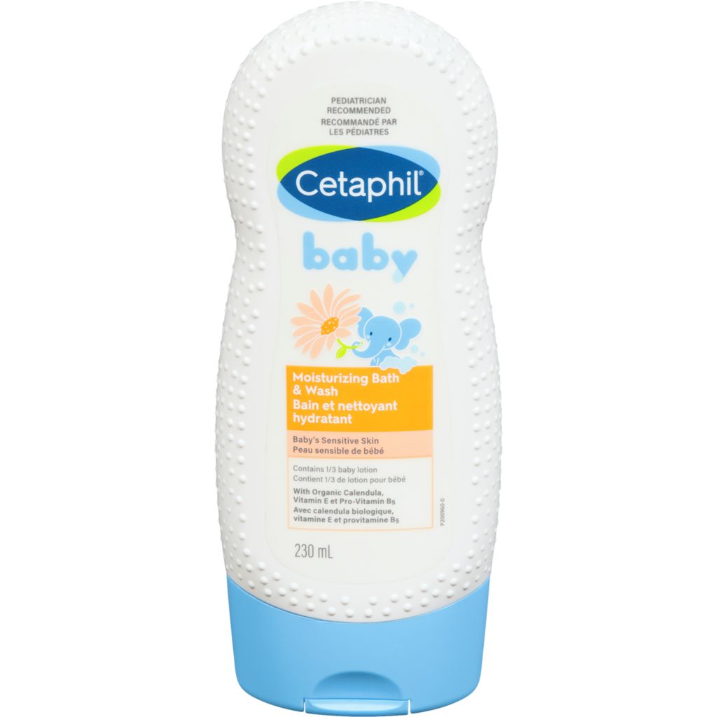 cetaphil baby moisturising bath & wash
