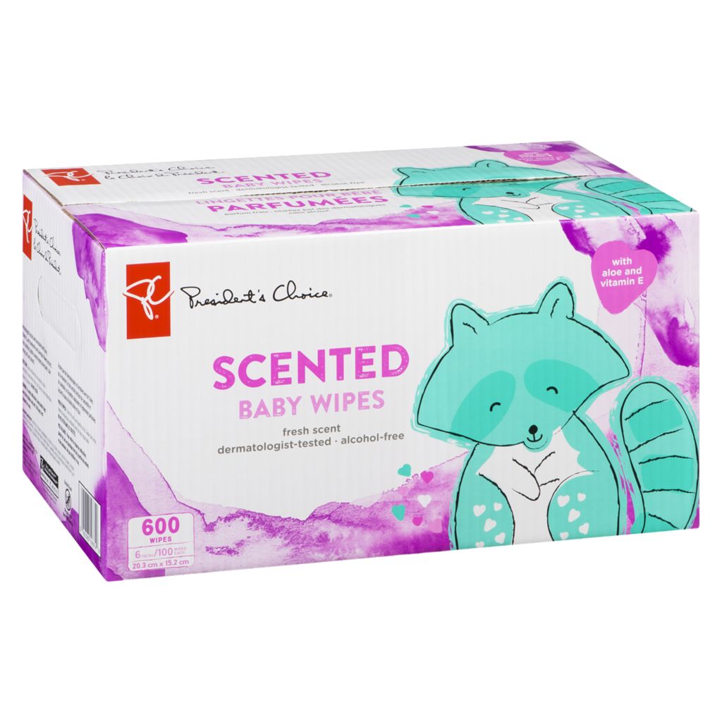 scented baby wipes