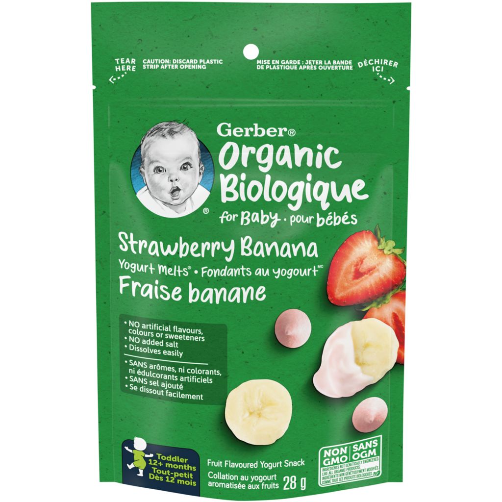 gerber baby food yogurt melts